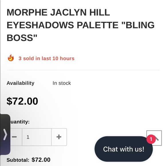 🎈SALE JACLYN HILLXMORPHE BLING BOSS PALETTE NEW❗️ - Picture 7 of 8